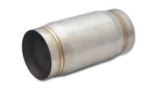 Load image into Gallery viewer, Vibrant SS Race Muffler 4in inlet/outlet x 9in long - Main Product View