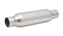 Load image into Gallery viewer, Vibrant SS Resonator (Standard Design) 2.5in inlet/outlet x 18in long - Main Product View