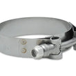 Load image into Gallery viewer, Vibrant SS T-Bolt Clamps Pack of 2 Size Range: 2.27in to 2.63in O.D. For use with 2in I.D. couplings - Main Product View