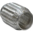 Load image into Gallery viewer, Vibrant SS Turbo FLEX Coupling with Interlock Liner 2in inlet/outlet x 4in long - Main Product View