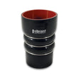 Load image into Gallery viewer, Vibrant Silicone Coupling 4 Ply Aramid CAC Hose 3in x 2.5in Inlet/Outlet - Black