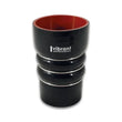 Load image into Gallery viewer, Vibrant Silicone Coupling 4 Ply Aramid CAC Hose 3in x 2.5in Inlet/Outlet - Black