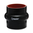 Load image into Gallery viewer, Vibrant Silicone Hump Hose Coupler 2.375in ID x 3.00in Long - Black - Side View