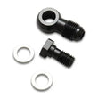 Load image into Gallery viewer, Vibrant Single Male Banjo Adapter Assembly -8AN Banjo M12x1.25 Adaptor Fitting - Side View