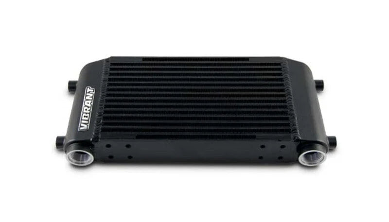 Vibrant Single Pass Oil Cooler Assembly 6in x 10in x 2in