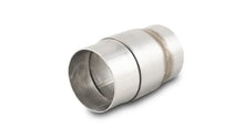 Load image into Gallery viewer, Vibrant Slip Joint Adapter for 1.625in OD Tubing Fully Welded (2 Piece Assembly) 13283 - Side View