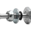 Load image into Gallery viewer, Vibrant Soft Mount Vacuum Line Fitting Assembly (for inserting into silicone connectors) - Main Product View