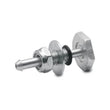 Load image into Gallery viewer, Vibrant Soft Mount Vacuum Line Fitting Assembly (for inserting into silicone connectors) - Side View