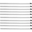 Load image into Gallery viewer, Vibrant Stainless Steel Cable Ties 14.5in Long (10 Cable Ties / Pack) - Side View