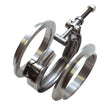 Load image into Gallery viewer, Vibrant Stainless Steel V-Band Flange for 1.5in O.D. Tubing - Male - Main Product View