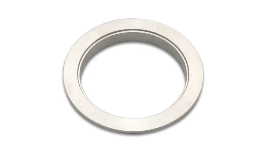 Vibrant Stainless Steel V-Band Flange for 1.75in O.D. Tubing - Female - Side View