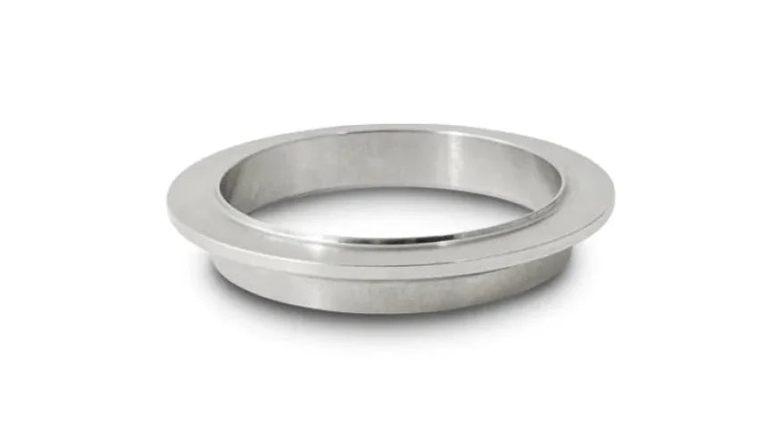 Vibrant Stainless Steel V-Band Flange for 1.75in O.D. Tubing - Male - Side View