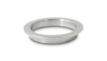 Load image into Gallery viewer, Vibrant Stainless Steel V-Band Flange for 2.5in O.D. Tubing - Female - Side View