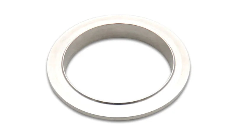 Vibrant Stainless Steel V-Band Flange for 3in O.D. Tubing - Male - Side View