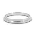 Load image into Gallery viewer, Vibrant Stainless Steel V-Band Turbo Outlet Flange Garrett GTX5533R SFI Turbo to 4.5in OD Tubing - Side View