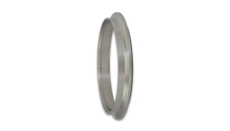 Vibrant Stainless Steel V-Band Turbo Outlet Flange Garrett GTX5533R T6 Turbo to 4.50in OD Tubing - Side View