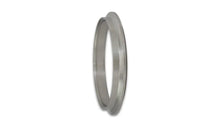 Load image into Gallery viewer, Vibrant Stainless Steel V-Band Turbo Outlet Flange Garrett GTX5533R T6 Turbo to 4.50in OD Tubing - Side View