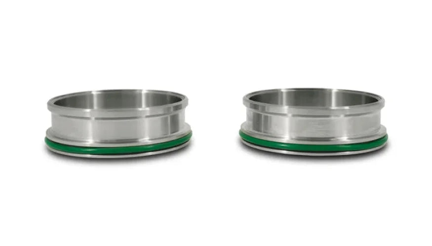 Vibrant Stainless Steel Weld Fitting w/ O-Rings for 2.5in OD Tubing - Side View