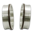 Load image into Gallery viewer, Vibrant Stainless Steel Weld Fitting w/ O-Rings for 3.5in OD Tubing - Main Product View