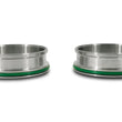 Load image into Gallery viewer, Vibrant Stainless Steel Weld Fitting w/ O-Rings for 3in OD Tubing - Side View