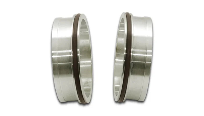 Vibrant Stainless Steel Weld Fitting w/ O-Rings for 5in OD Tubing - Side View