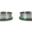 Load image into Gallery viewer, Vibrant Stainless Steel Weld Fitting w/ O-Rings for 5in OD Tubing - Main Product View