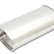 Load image into Gallery viewer, Vibrant StreetPower Oval Muffler 3.50in Inlet/Outlet (Offset-Center) - Detail View