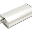 Load image into Gallery viewer, Vibrant StreetPower Oval Muffler 3.50in Inlet/Outlet (Offset-Center) - Main Product View