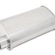Load image into Gallery viewer, Vibrant StreetPower Oval Muffler 5in x 9in x 15in - 2.5in inlet/outlet (Offset-Offset Same Side) - Main Product View