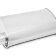 Load image into Gallery viewer, Vibrant StreetPower Oval Muffler 5in x 9in x 15in - 2.5in inlet/outlet (Offset-Offset Same Side) - Side View