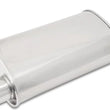 Load image into Gallery viewer, Vibrant StreetPower Oval Muffler 5in x 9in x 15in - 2.5in inlet/outlet (Offset-Offset Same Side) - Detail View