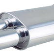 Load image into Gallery viewer, Vibrant StreetPower Oval Muffler 5in x 9in x 15in - 2.25in inlet/outlet (Offset-Offset Same Side) - Side View