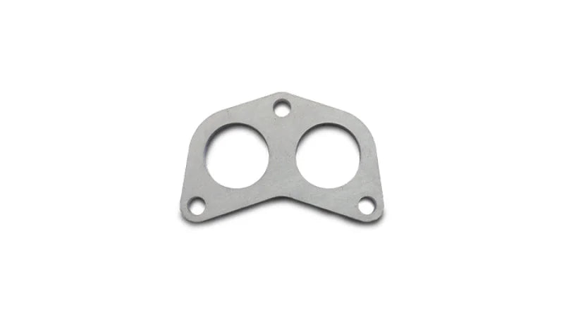 Vibrant Subaru EJ20 SS Exhaust Manifold Flange - 2 Flanges Per Set - Side View