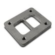 Load image into Gallery viewer, Vibrant T04 Turbo Inlet Flange (Divided Inlet) Mild Steel 1/2in Thick - Side View