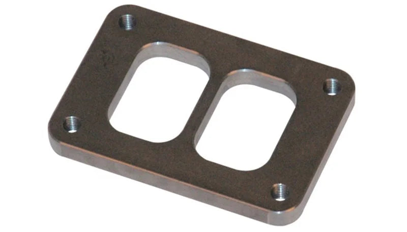 Vibrant T04 Turbo Inlet Flange (Divided Inlet) T304 SS 1/2in Thick - Main Product View