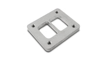 Load image into Gallery viewer, Vibrant T04 Turbo Inlet Flange (Divided Inlet) T304 SS 1/2in Thick - Side View