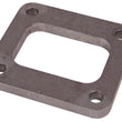Load image into Gallery viewer, Vibrant T04 Turbo Inlet Flange (Rectangular Inlet) Mild Steel 1/2in Thick - Main Product View