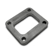 Load image into Gallery viewer, Vibrant T04 Turbo Inlet Flange (Rectangular Inlet) Mild Steel 1/2in Thick - Side View