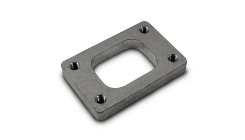 Vibrant T25/T28/GT25 Turbo Inlet Flange Mild Steel 1/2in Thick (Tapped Holes) - Main Product View