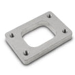 Load image into Gallery viewer, Vibrant T25/T28/GT25 Turbo Inlet Flange T304 SS 1/2in Thick (Tapped Holes) - Side View