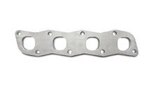 Load image into Gallery viewer, Vibrant T304 SS Exhaust Manifold Flange 3/8in Thick fits 1989-2004 Nissan (KA24 motor) - Check Fitment Details - Side View