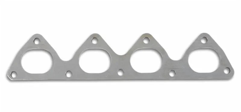 Vibrant T304 SS Exhaust Manifold Flange 3/8in Thick fits 1997-2001 Honda Prelude H22-Series Motor / 1997-2001 Honda Prelud...