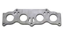 Load image into Gallery viewer, Vibrant T304 SS Exhaust Manifold Flange 3/8in Thick fits 2001-2013 Toyota (2AZFE motor) - Check Fitment Details - Back View