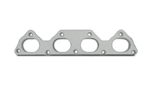 Load image into Gallery viewer, Vibrant T304 SS Exhaust Manifold Flange for Honda/Acura B-series motor 3/8in Thick - Side View