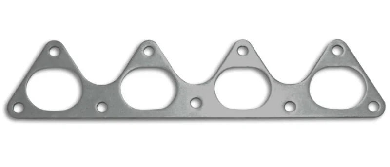 Vibrant T304 SS Exhaust Manifold Flange for Honda/Acura D-series motor 3/8in Thick - Main Product View