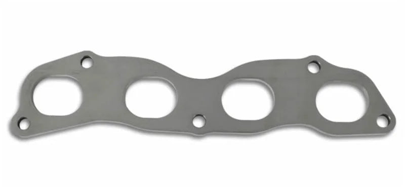 Vibrant T304 SS Exhaust Manifold Flange for Honda/Acura K-series motor 3/8in Thick - Side View