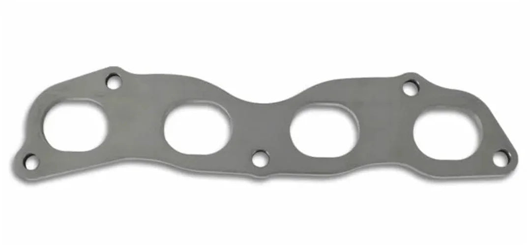 Vibrant T304 SS Exhaust Manifold Flange for Honda/Acura K-series motor 3/8in Thick - Side View