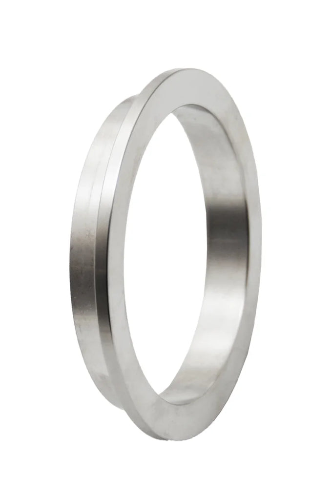 Vibrant T304SS Turbo V-Band Outlet Flange for Garrett GT3076R/3582R - Side View