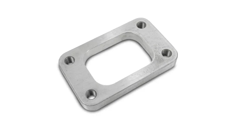 Vibrant T3/GT30R Turbo Inlet Flange T304 SS 1/2in Thick (Tapped Holes) - Main Product View