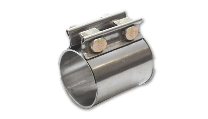 Vibrant TC Series Heavy Duty SS Exhaust Sleeve Butt Joint Clamp for 2.75in O.D. Tubing - Main Product View